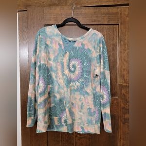 Tie Dye Long Sleeved Shirt from Filly Flair Medium